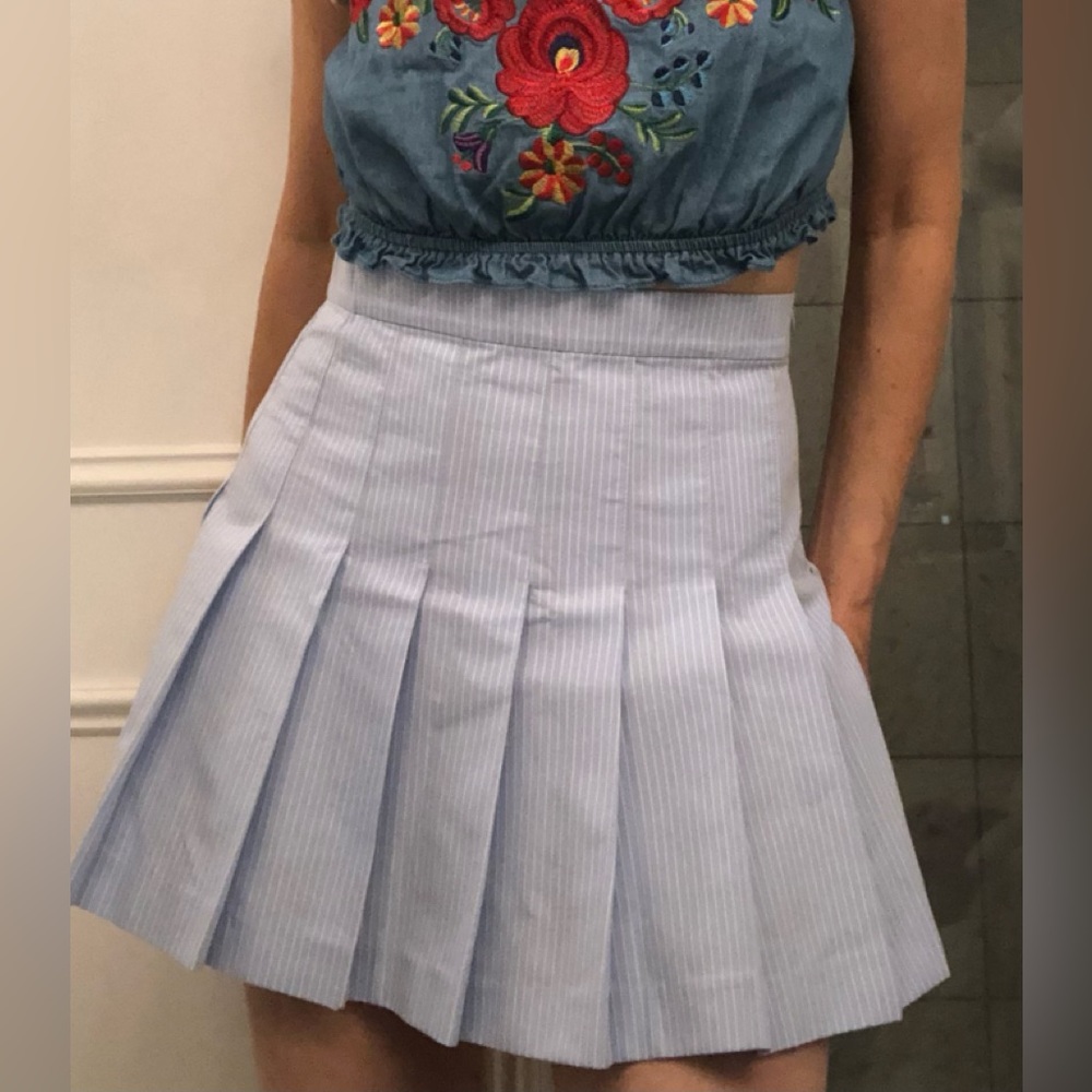 Zara pleated skirt